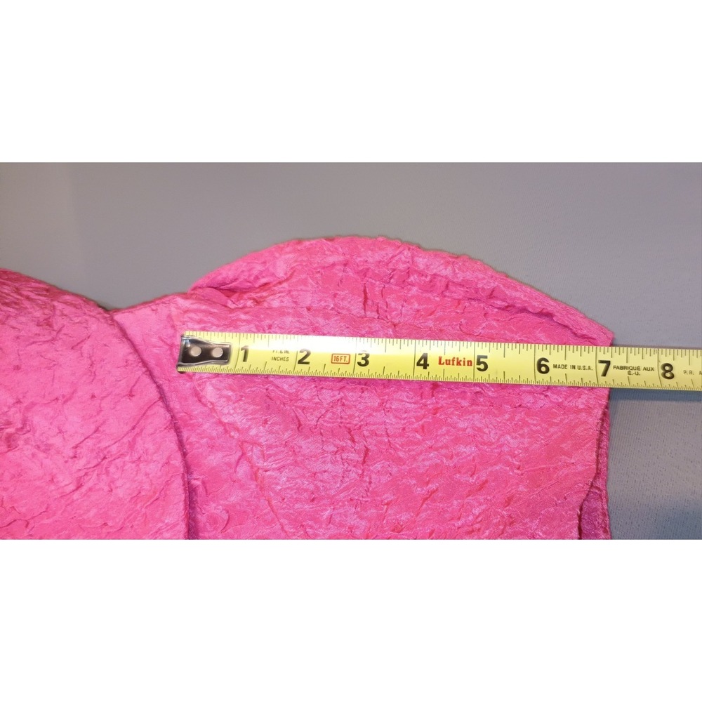 Mac & Jac Womens Jacket Button Shirt Pink Career Barbiecore Dollcore Coquette - Picture 4 of 10